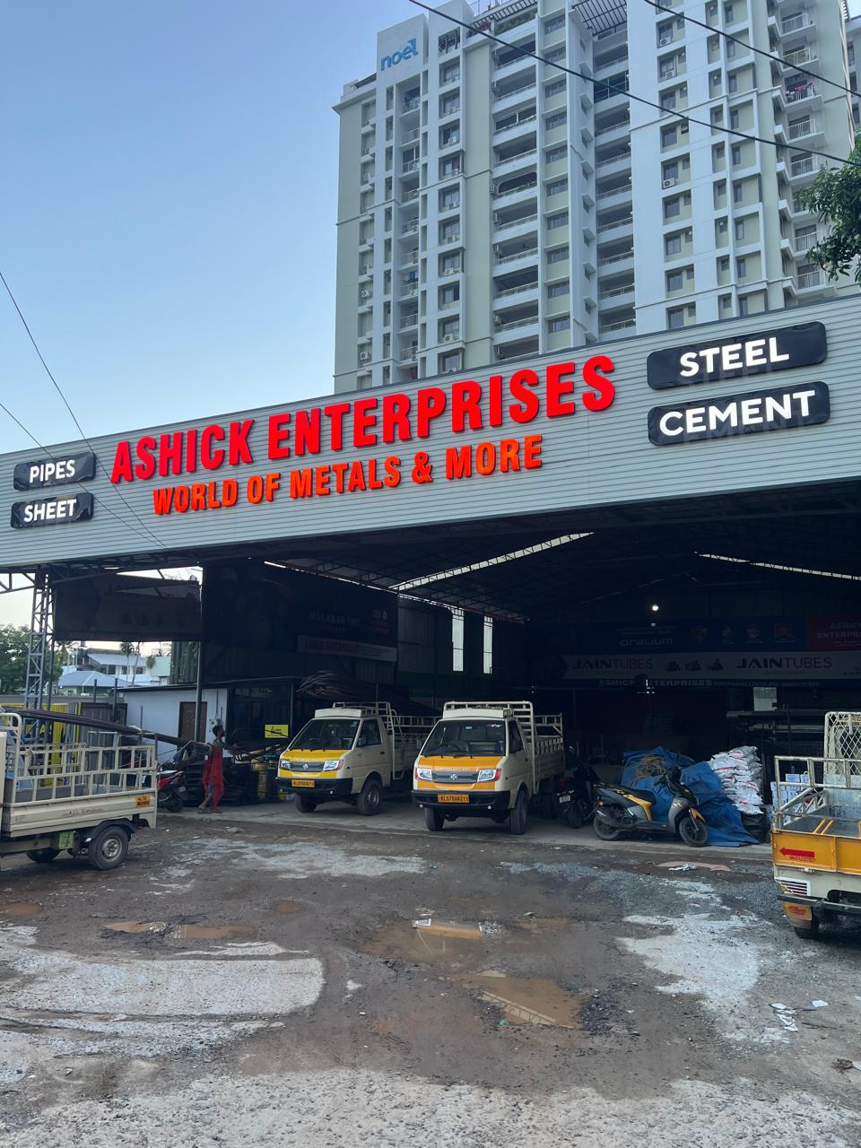 Ashick Enterprises- Steel & Iron shop Ernakulam
