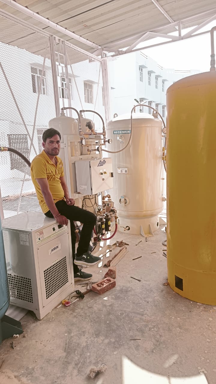 Oxygen Pipe Line Service