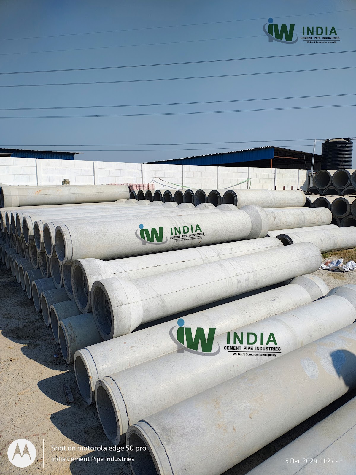 India cement pipe industries Lucknow