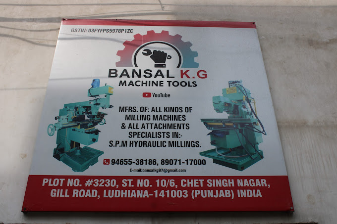 Bansal K.G. Machine Tools